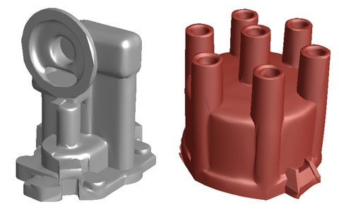 Piecewise smooth surface reconstruction