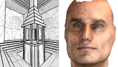 New quadric metric for simplifying meshes with appearance attributes