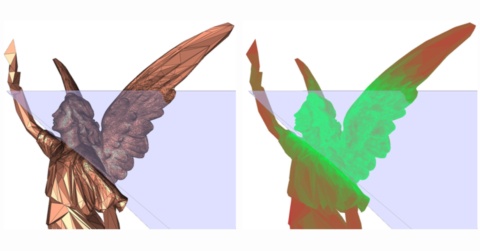 Parallel view-dependent refinement of progressive meshes