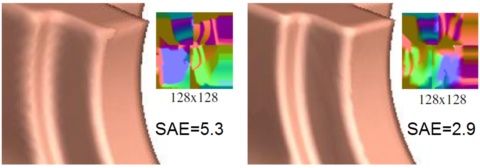 Signal-specialized parameterization for piecewise linear reconstruction