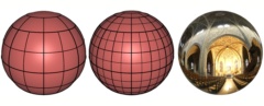 Metric-aware processing of spherical imagery
